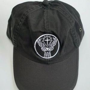 Jaegermeister Bomb Cold Brew Deer Cross Rays Of Sun Black Snapback Baseball Cap
